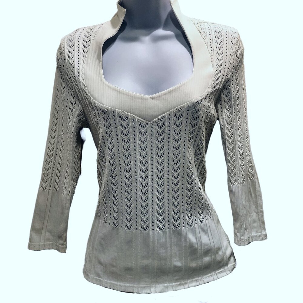 Lili LaLande Paris Top, Sz 44 (L), EUC